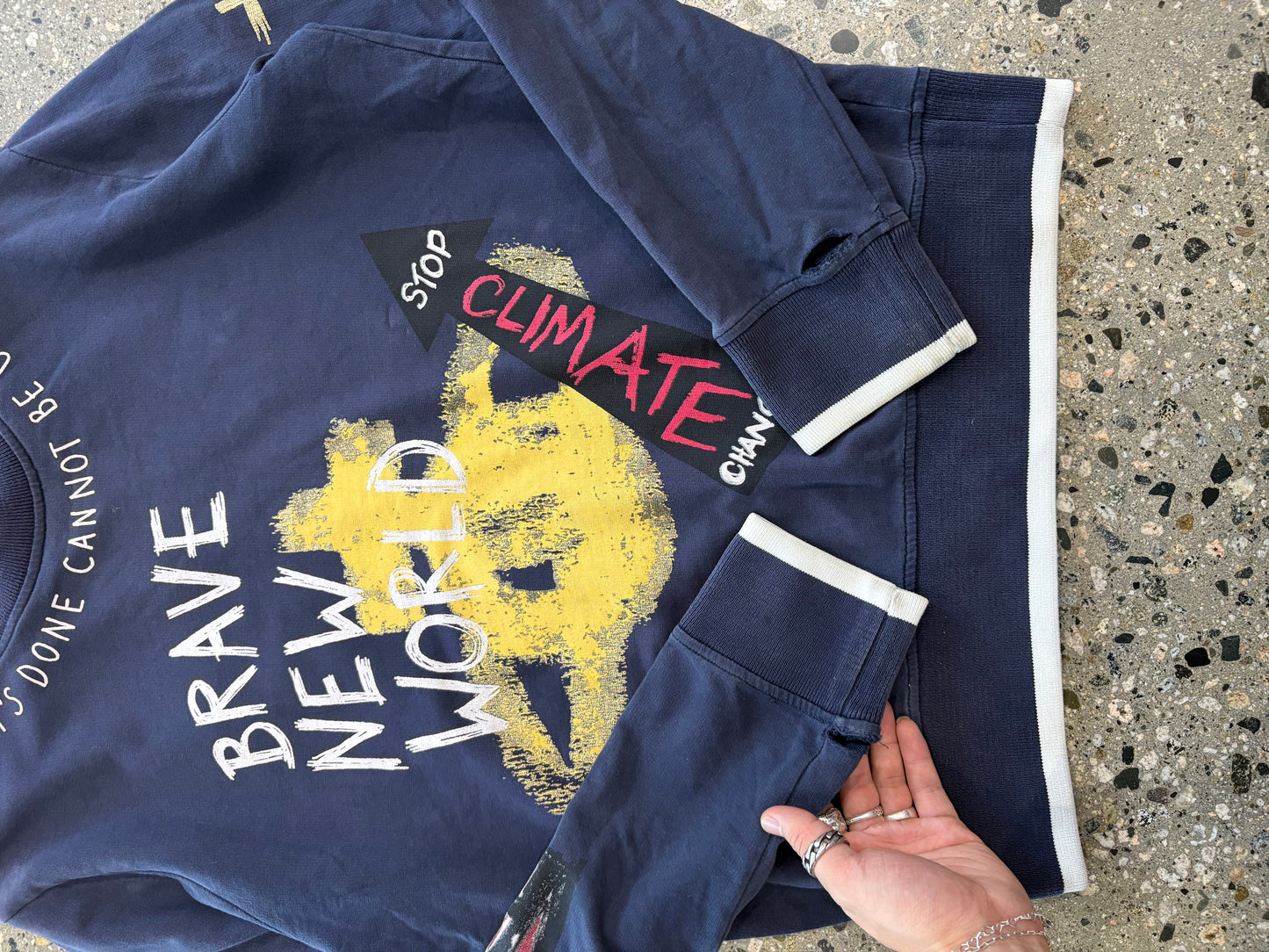 (M) Vivienne Westwood Brave New World Crewneck