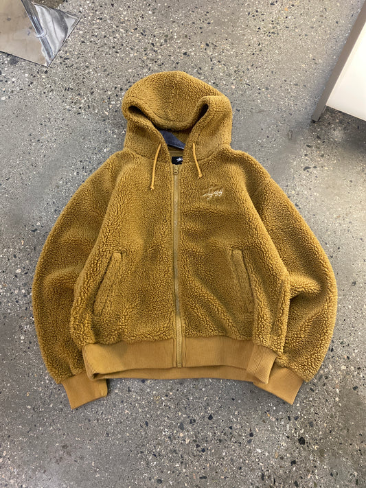 (L/XL) Stussy Outergear Fleece with Hood