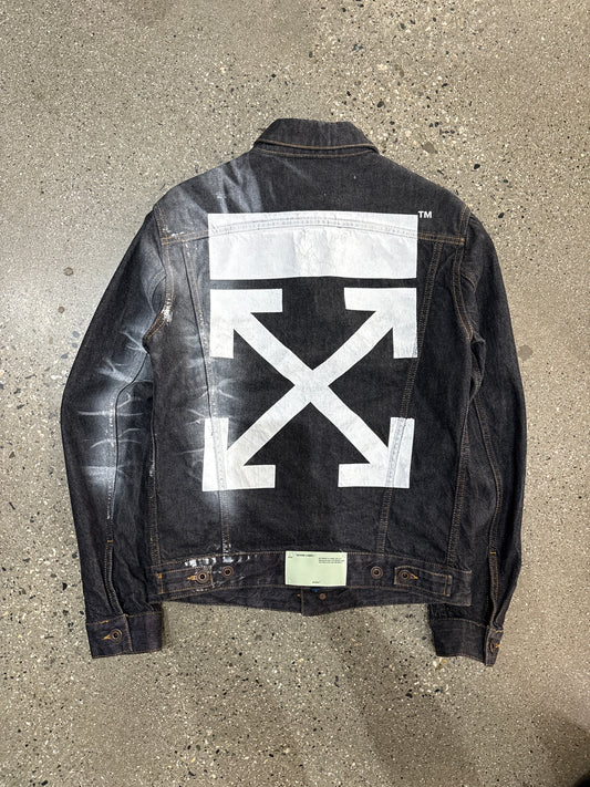 Off White Arrows Denim Jacket
