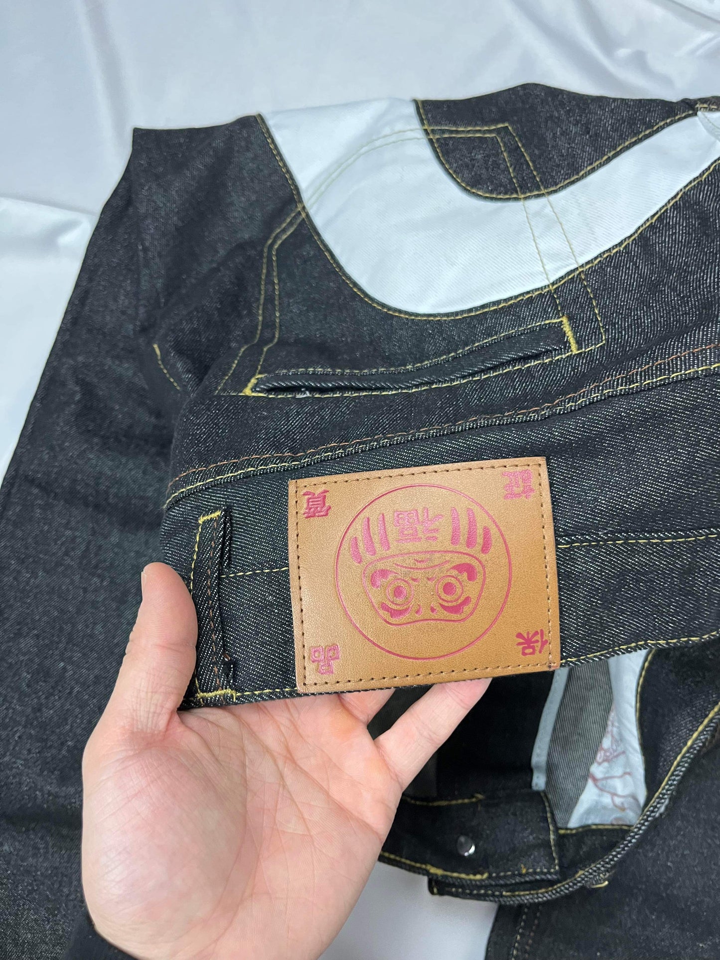 (32”) Boot Evisu Daicock Denim