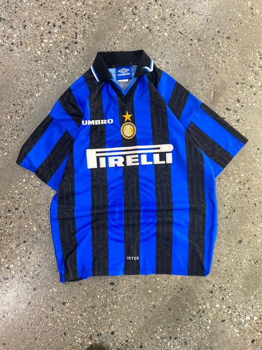 (L) 96-97 Inter Milan Umbro Kit