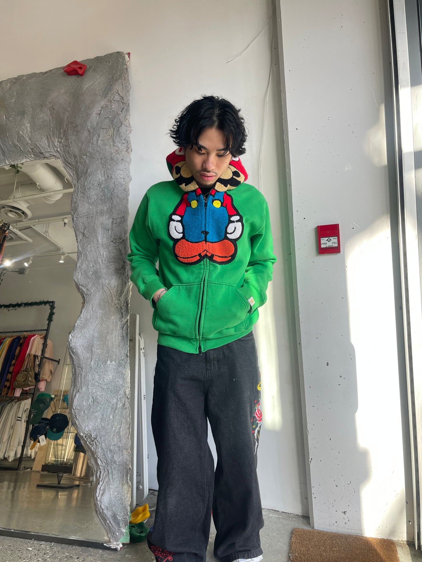 (M) Bape Mario Hoodie Full Zip