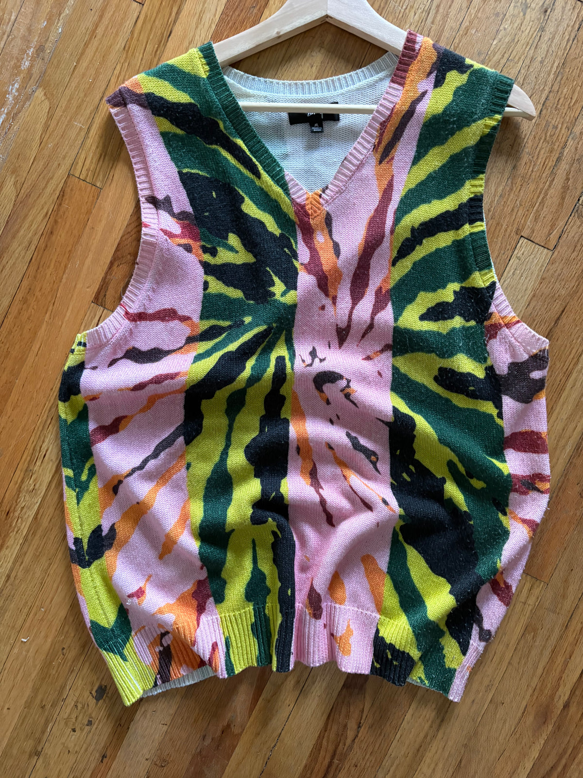 (M) Stussy Abstract Knit Vest