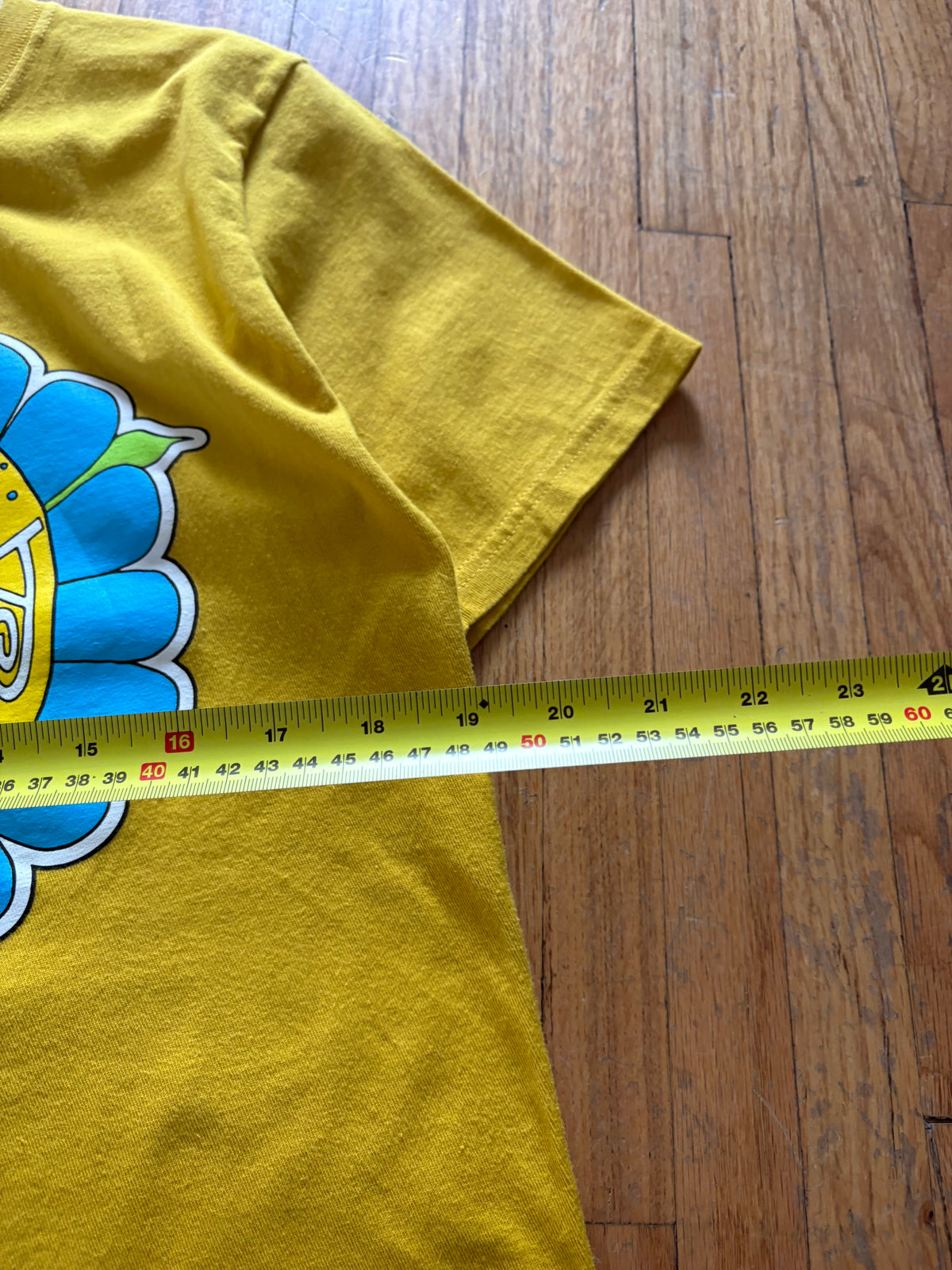 Stussy Yellow Flower Tee