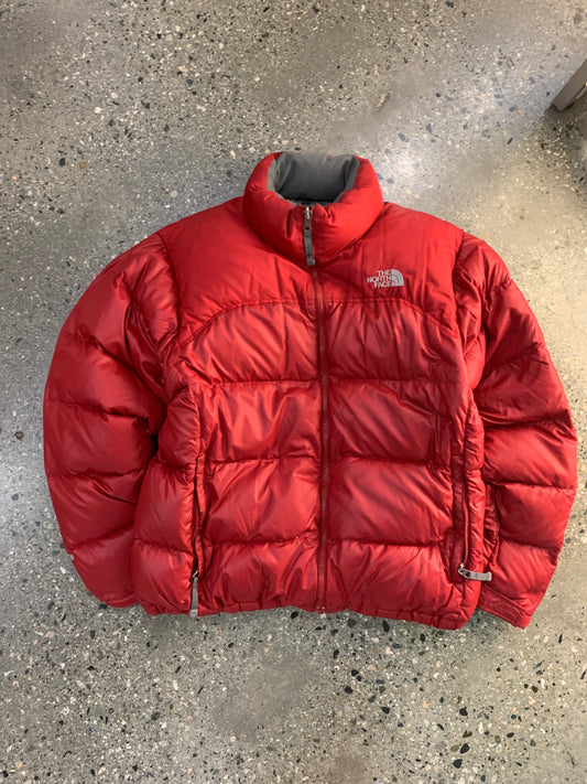 (Womens XL) TNF 700 Red Puffer