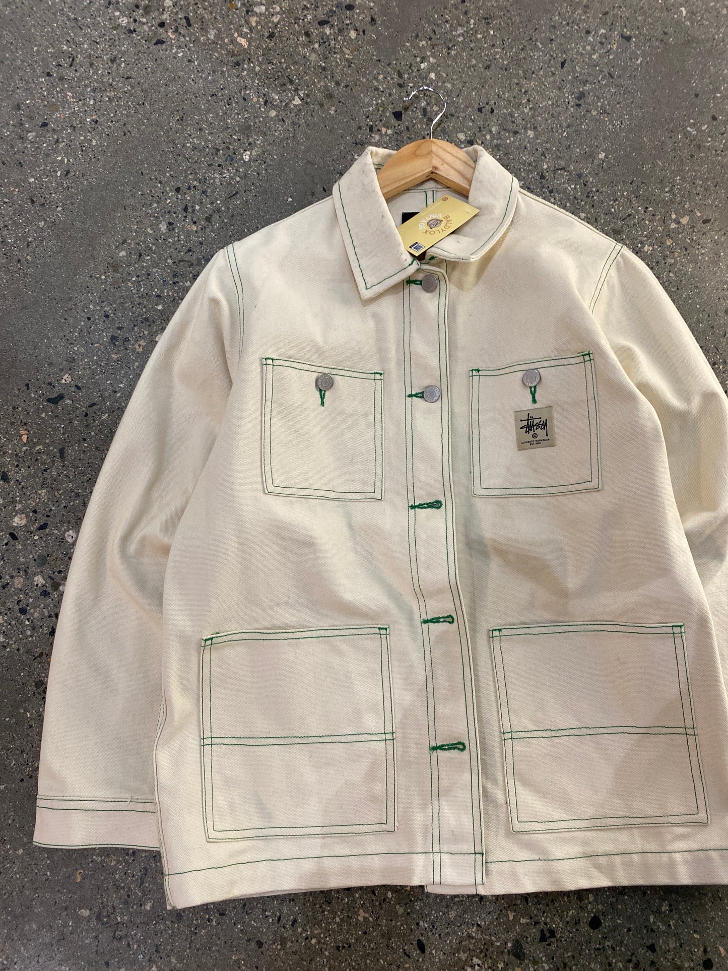 (L) Stussy Contrast Stitch Workgear Chore