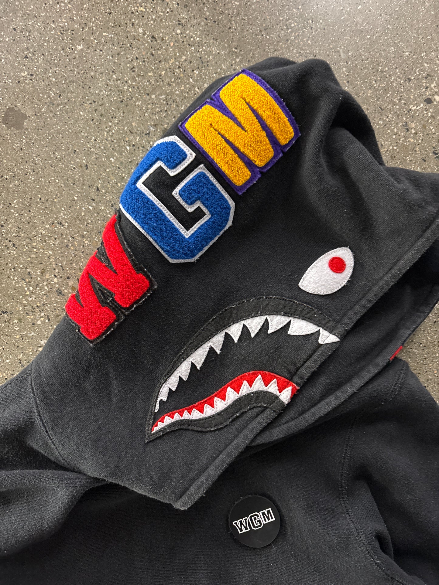 (M) Bape Shark Pullover Hoodie