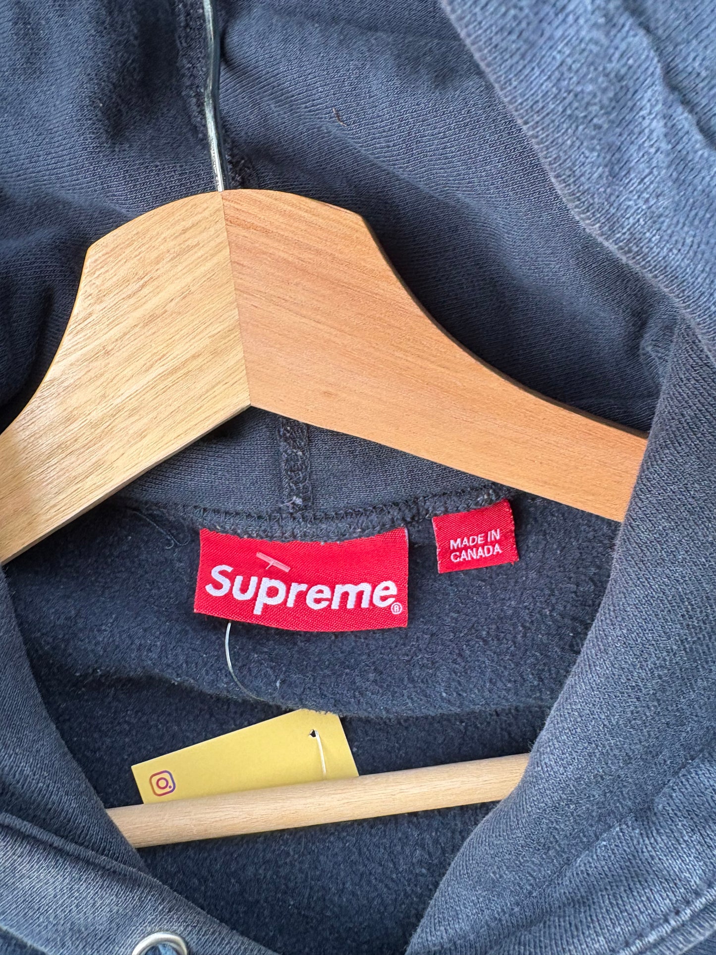 (XL) Navy Supreme Script Hoodie