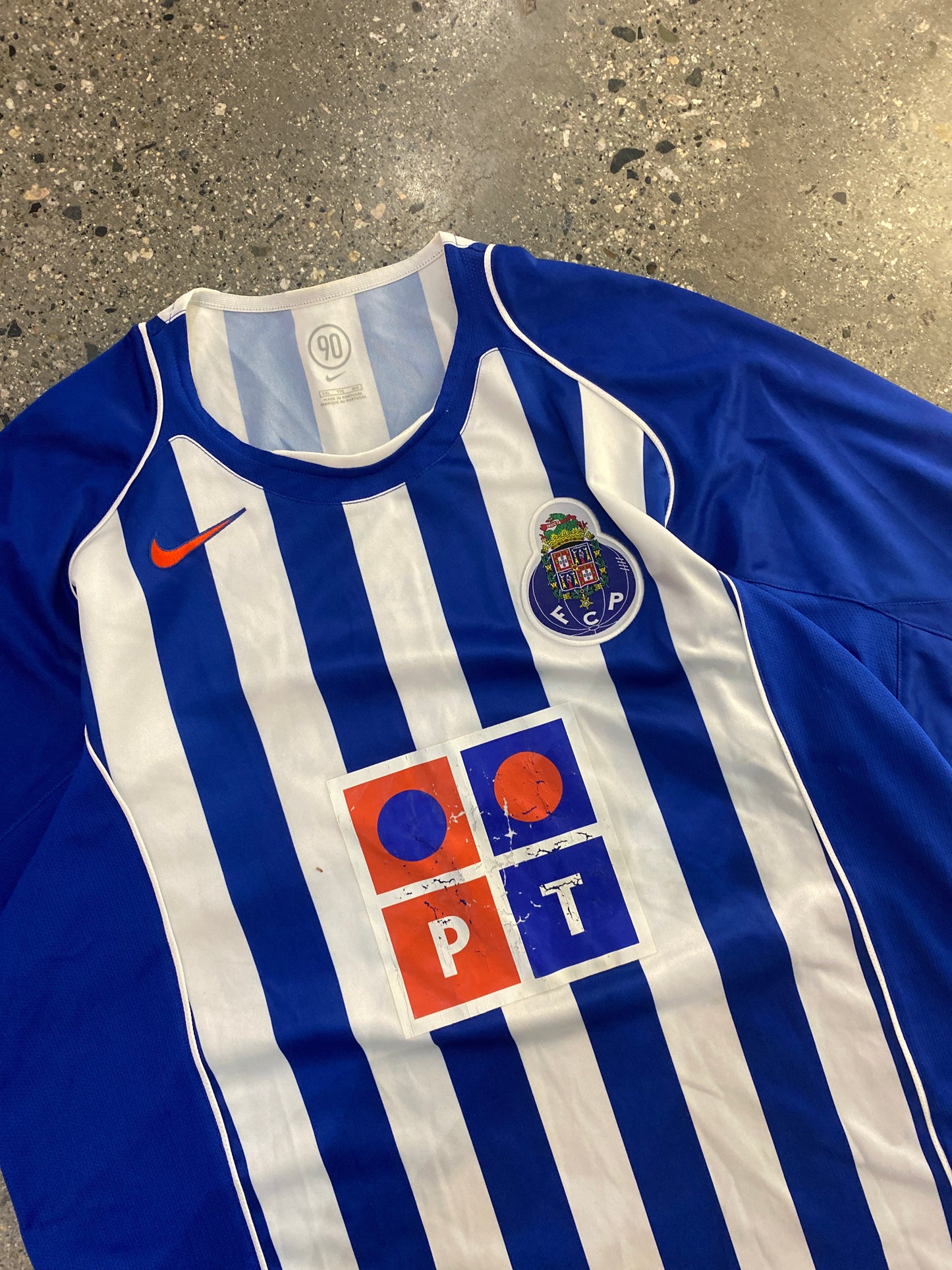 (2X) Nike 2005 FC PORTO HOME KIT
