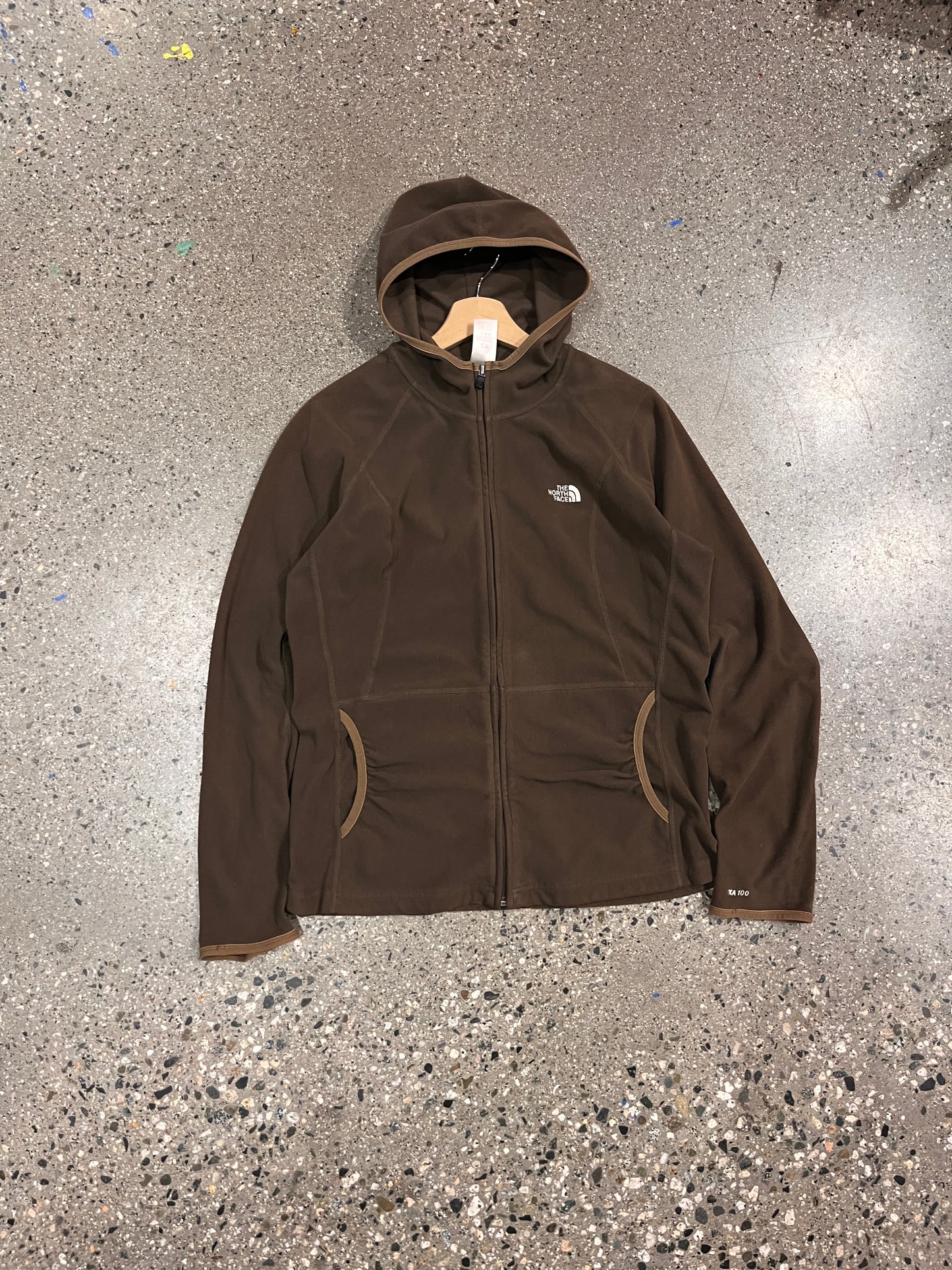 (Womens XL) TNF BROWN FLEECE