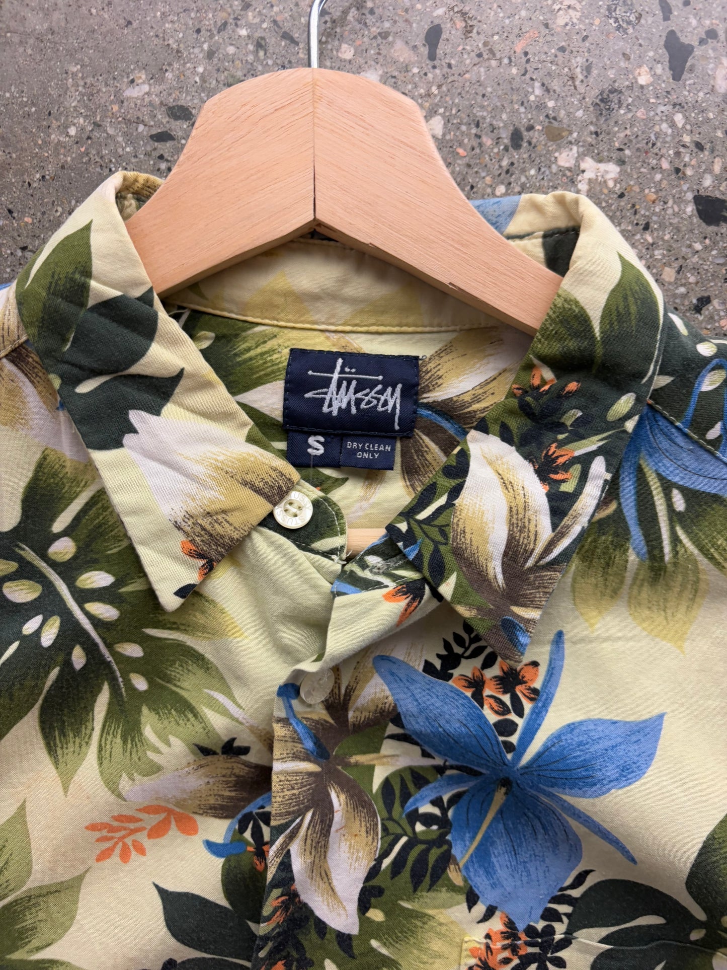 1998 Stussy Hawaiian Graphic Button-up Shirt