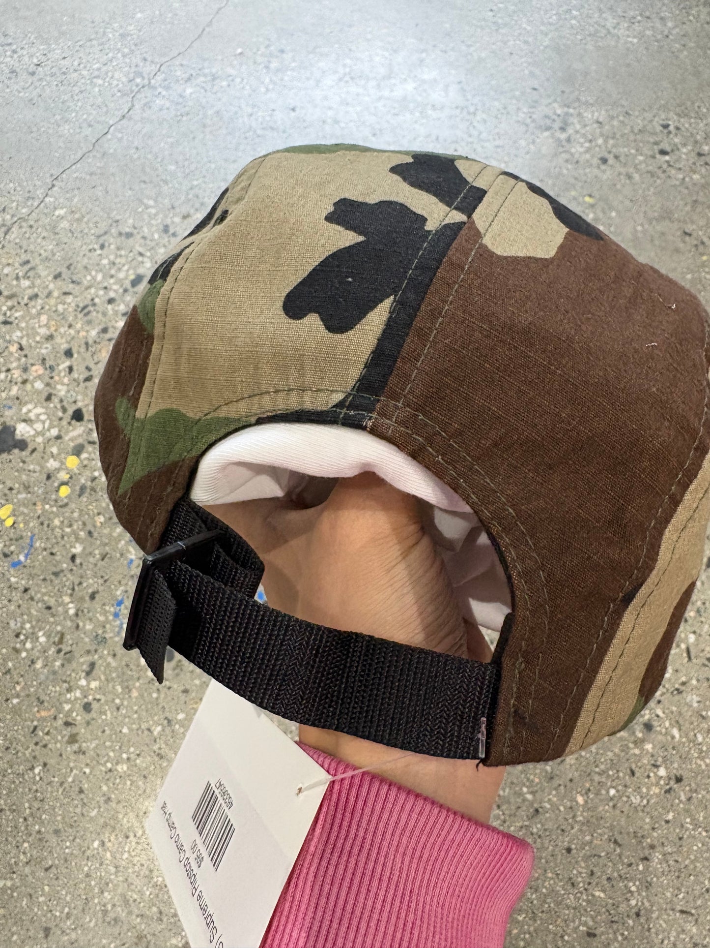(OS) Supreme Ripstop Camo Camp Hat