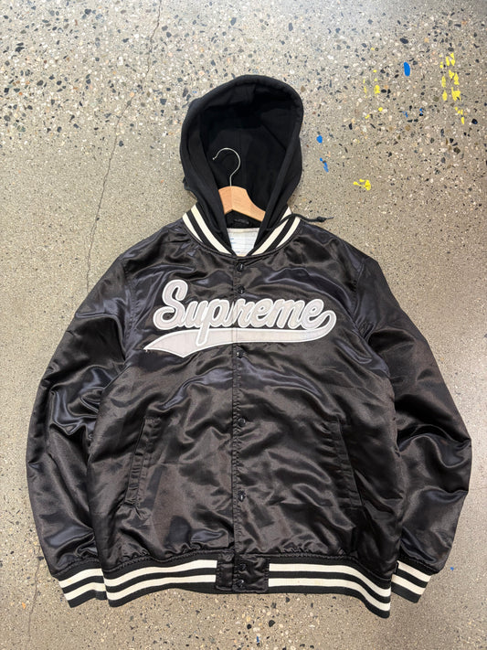 (L) Supreme Varsity Hooded Jacket