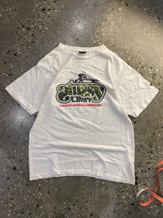(S) 1990s Stussy CountControlledGoods Tee