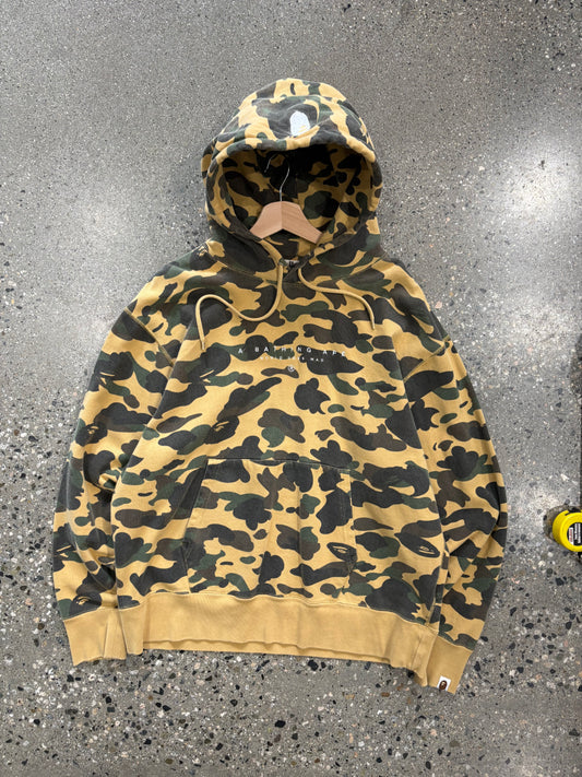 (XL) Bape Camo Pullover Hoodie