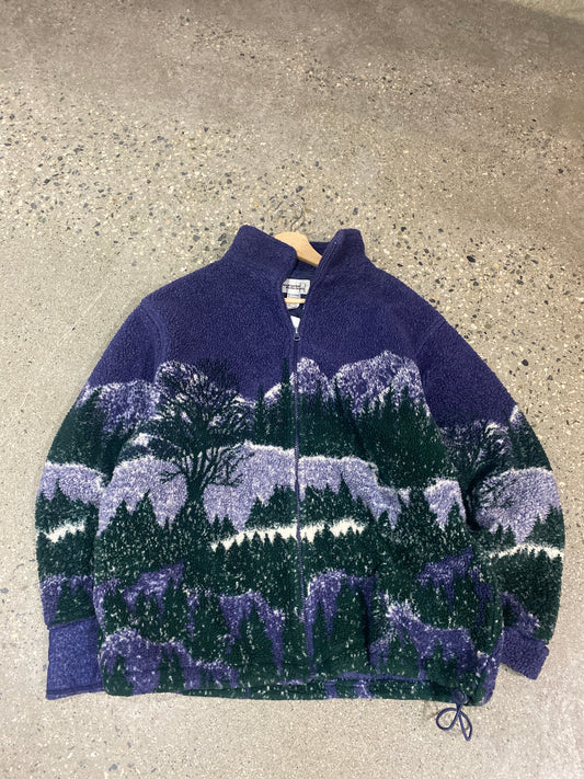 (L) Northern Reflections Deep Pile Fleece