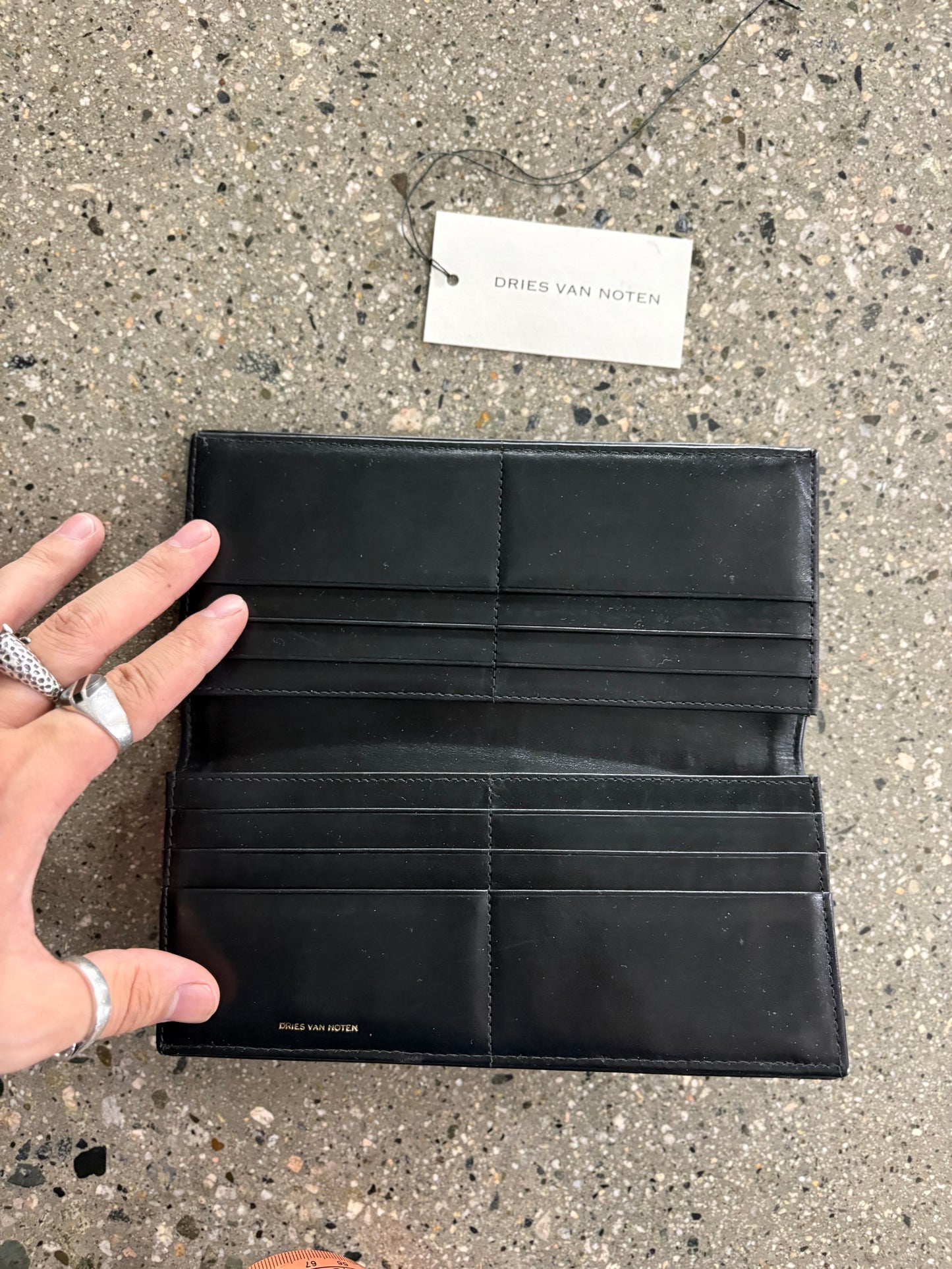 Dries Van Noten Pony Hair Wallet
