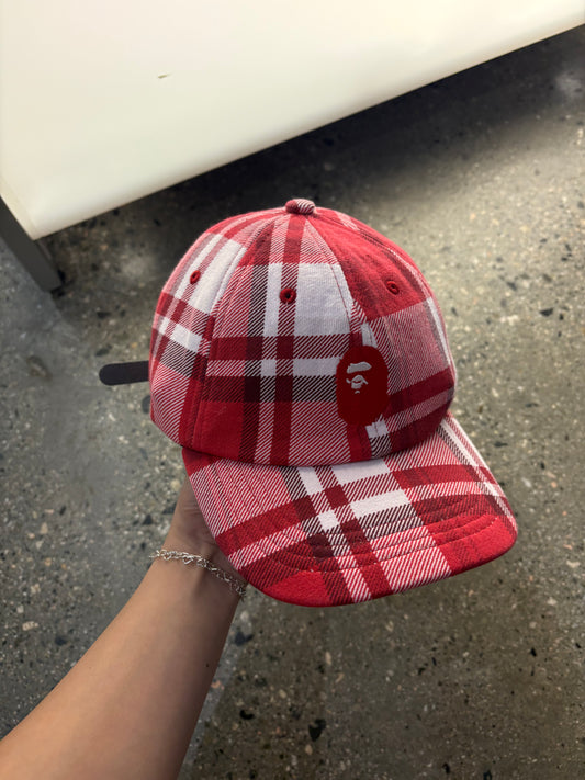 (OS) Bape Check Hat BNWT