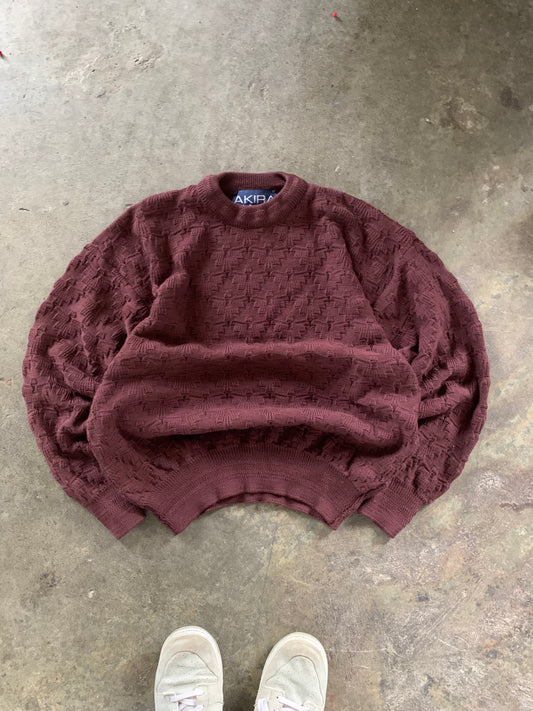 (M) 90’s Akira Textured Knit