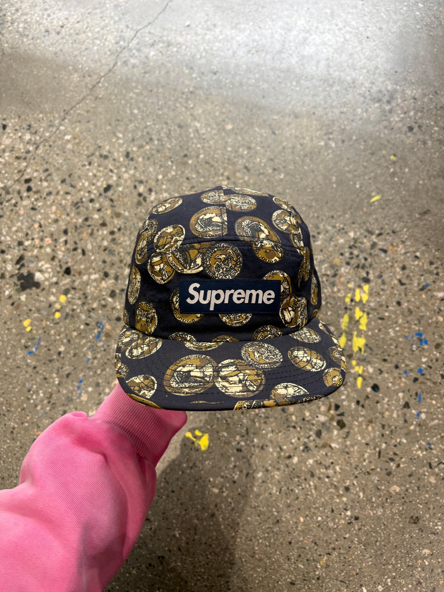 Supreme Medallion Coins Camp Hat