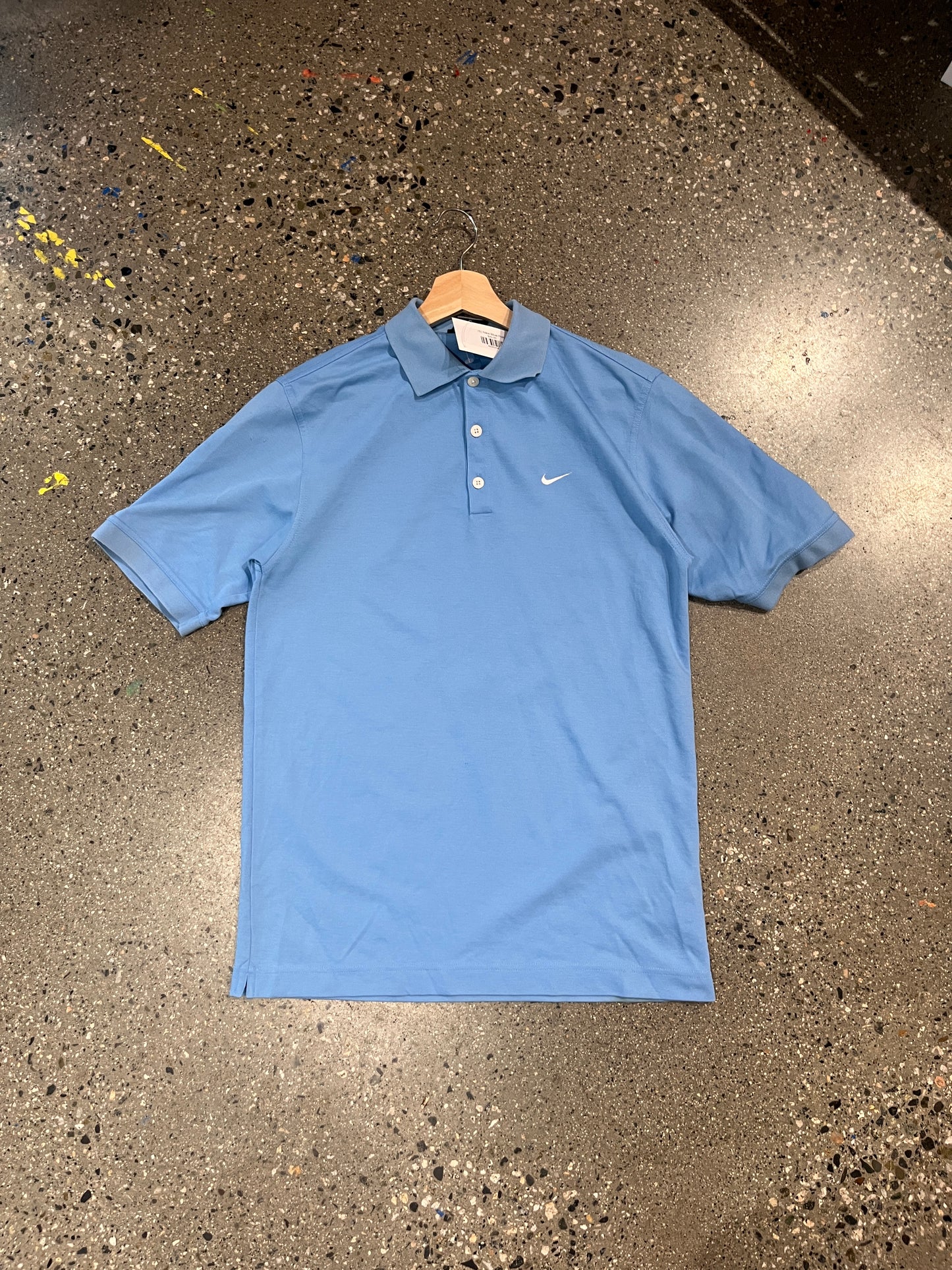 (S) Nike Blue Polo