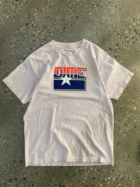 (M) Dime Tee Pinkish Grey