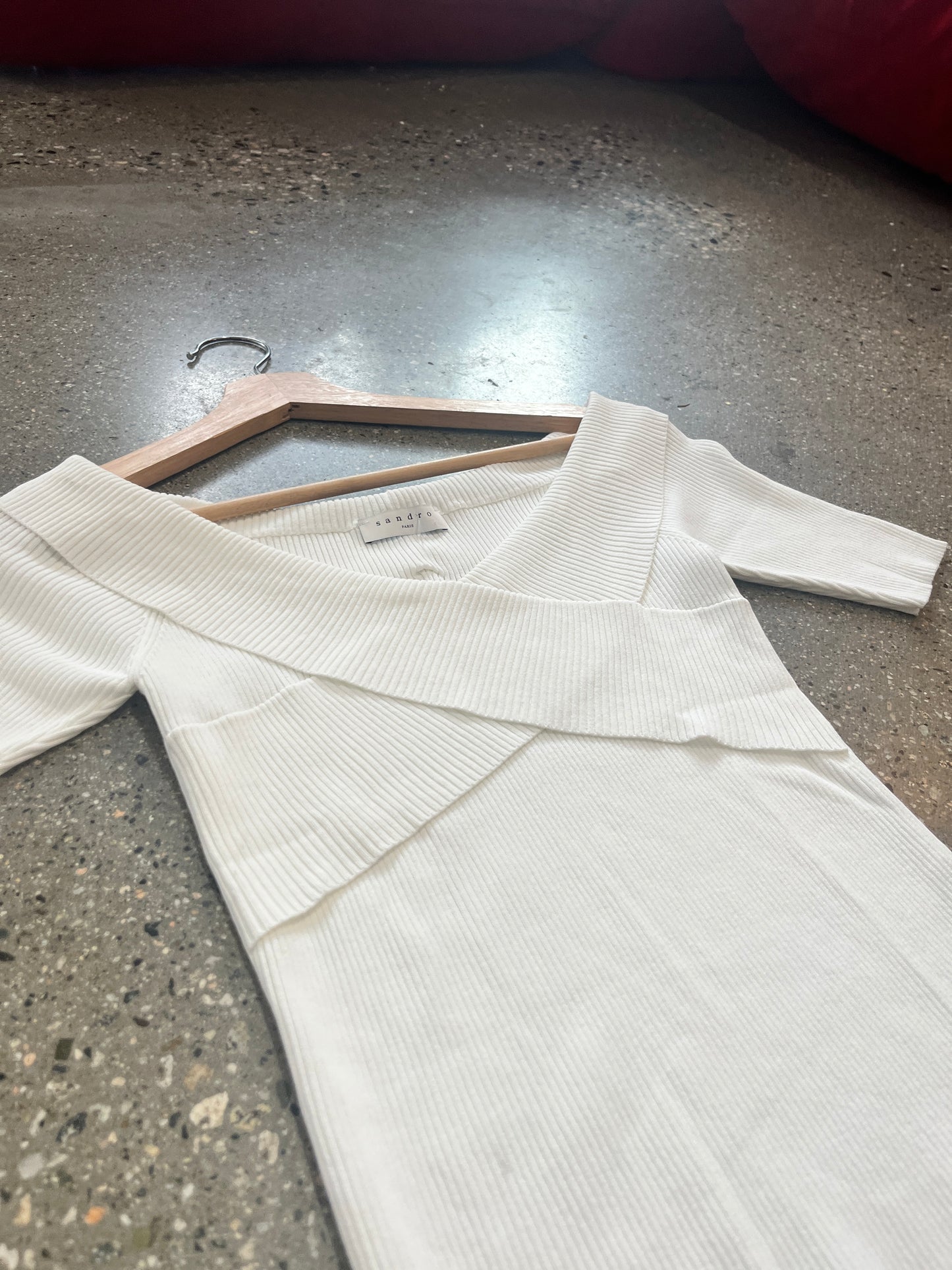 (Women’s XS/S) Sandro Paris Knitted Top ( retailed for $480)