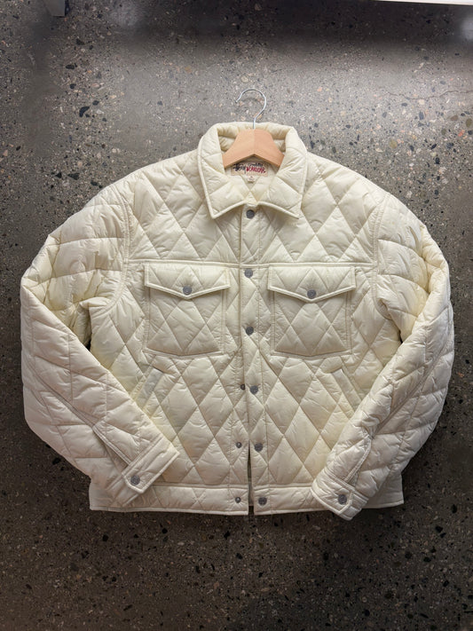 (M) Stussy Workwear Liner Pearl