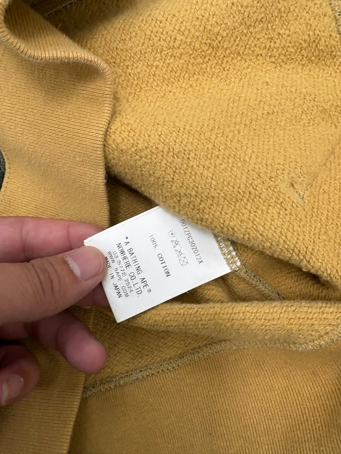 (S) Bape Spellout Full Zip