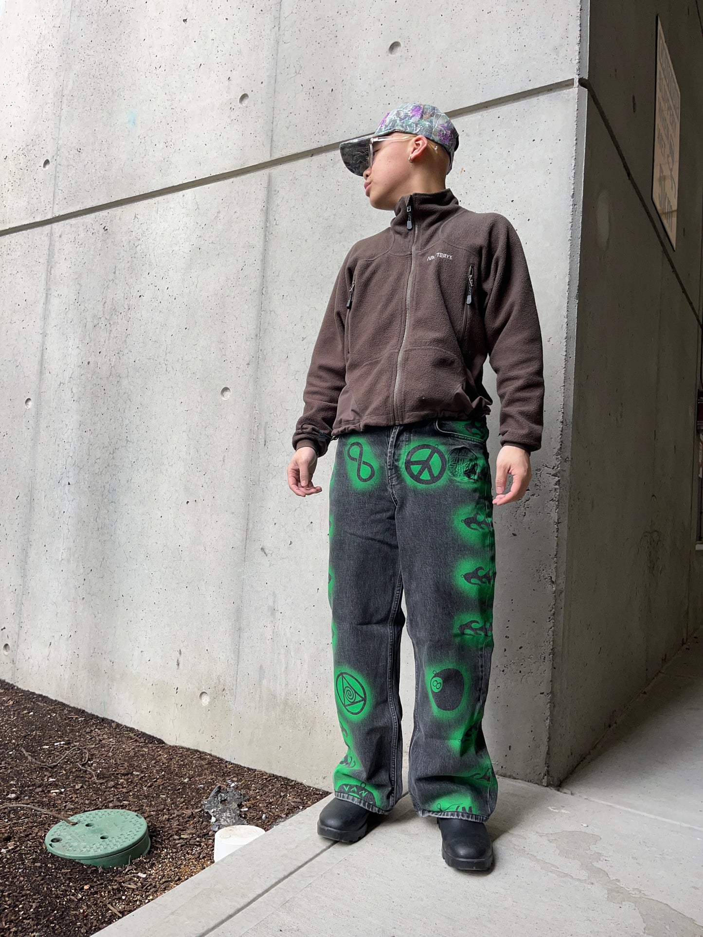 (28”) Dries Van Noten x Stussy Stencil Denim