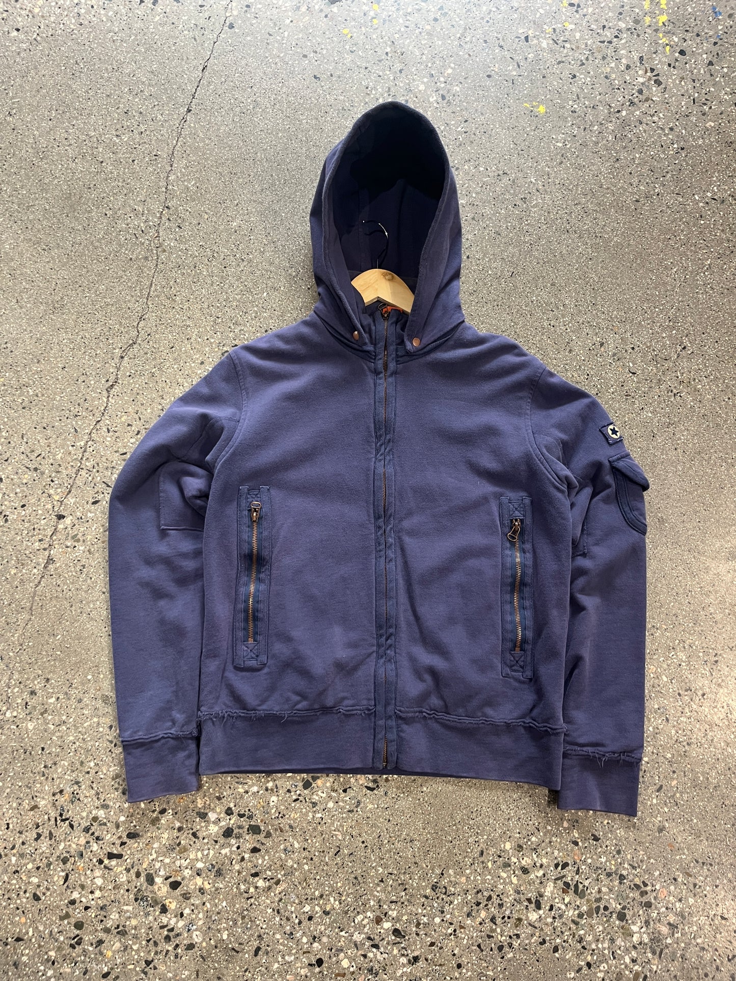 (M) Hugo Boss Blue Zip Up