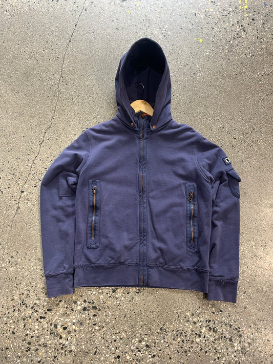 (M) Hugo Boss Blue Zip Up