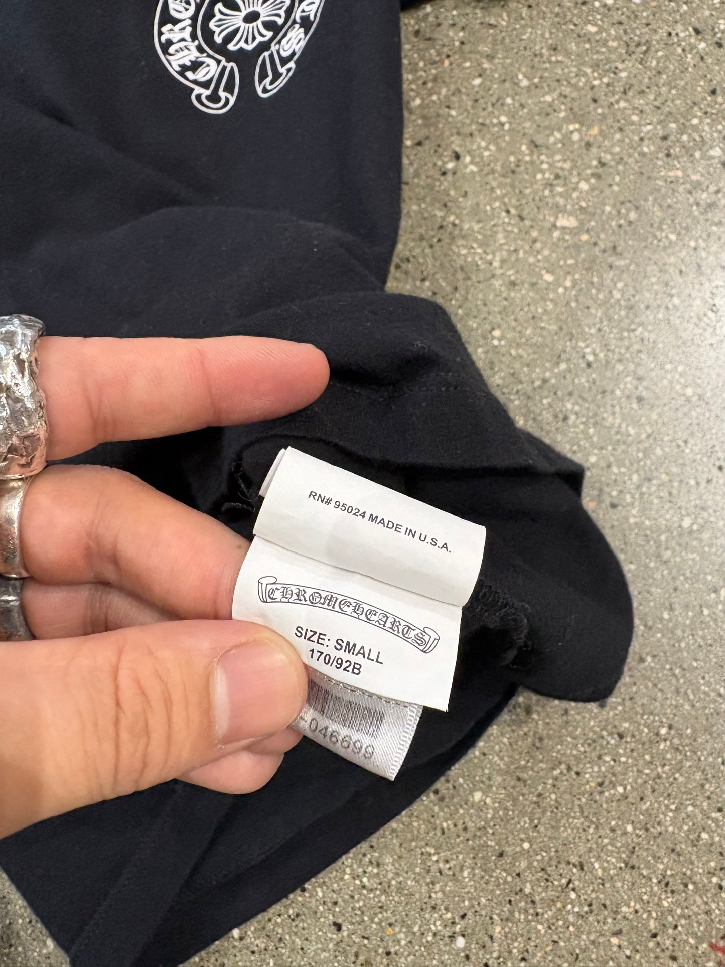 (Xs) Womens Chrome Hearts Baby Tee