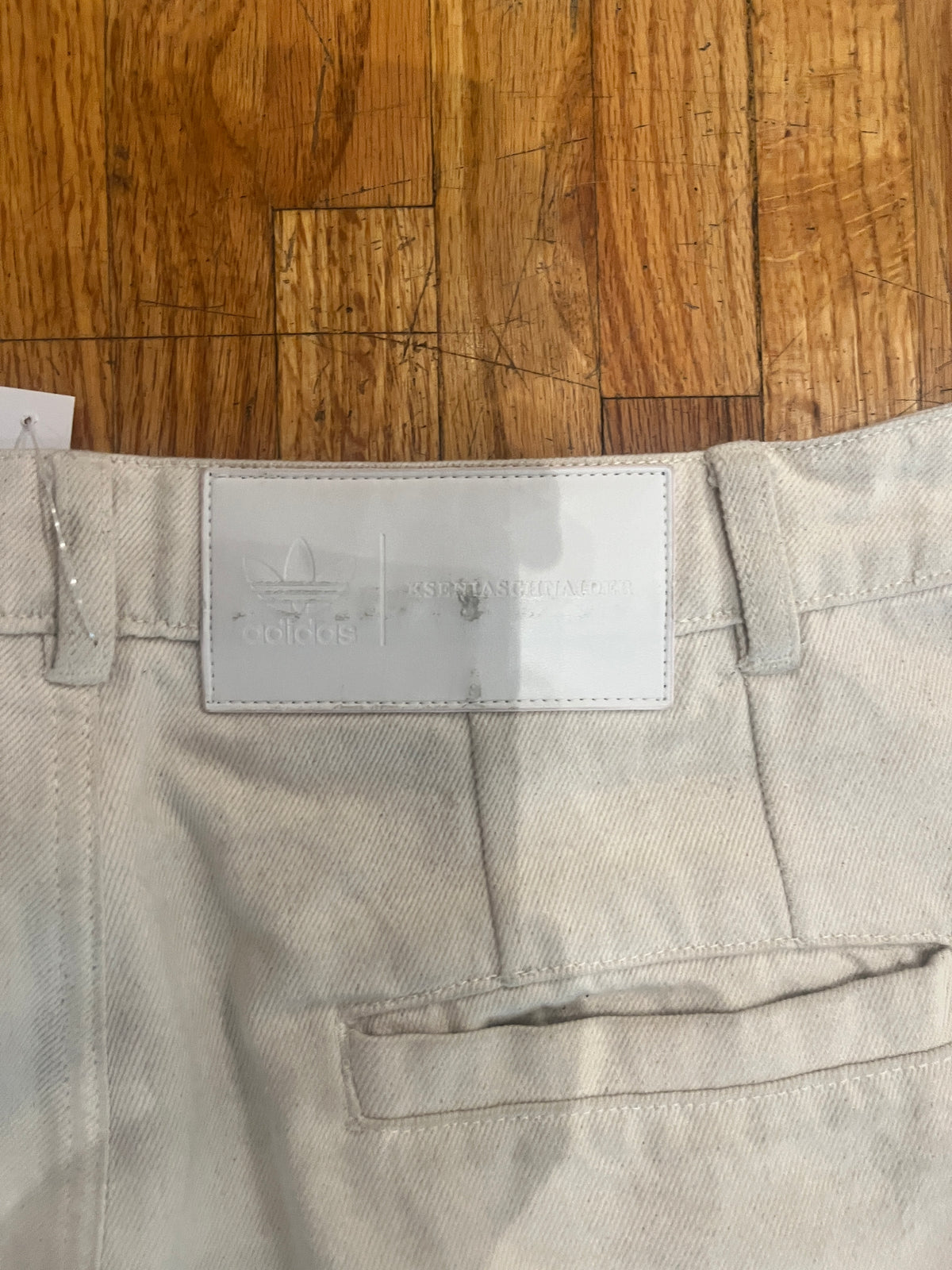(32”) Adidas x Keshia Schneider Wide Leg Jeans