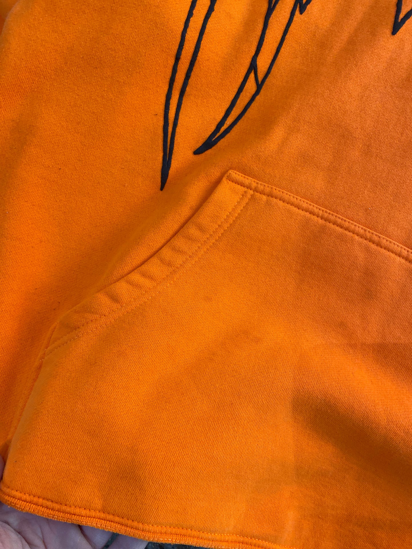 (L) Orange Revenge Hoodie
