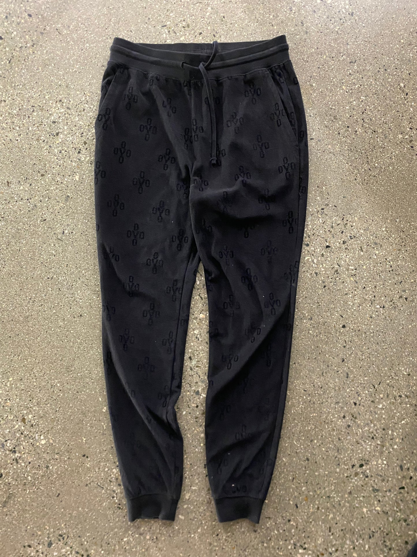 (Womens S) OVO VELOUR MONOGRAM SET