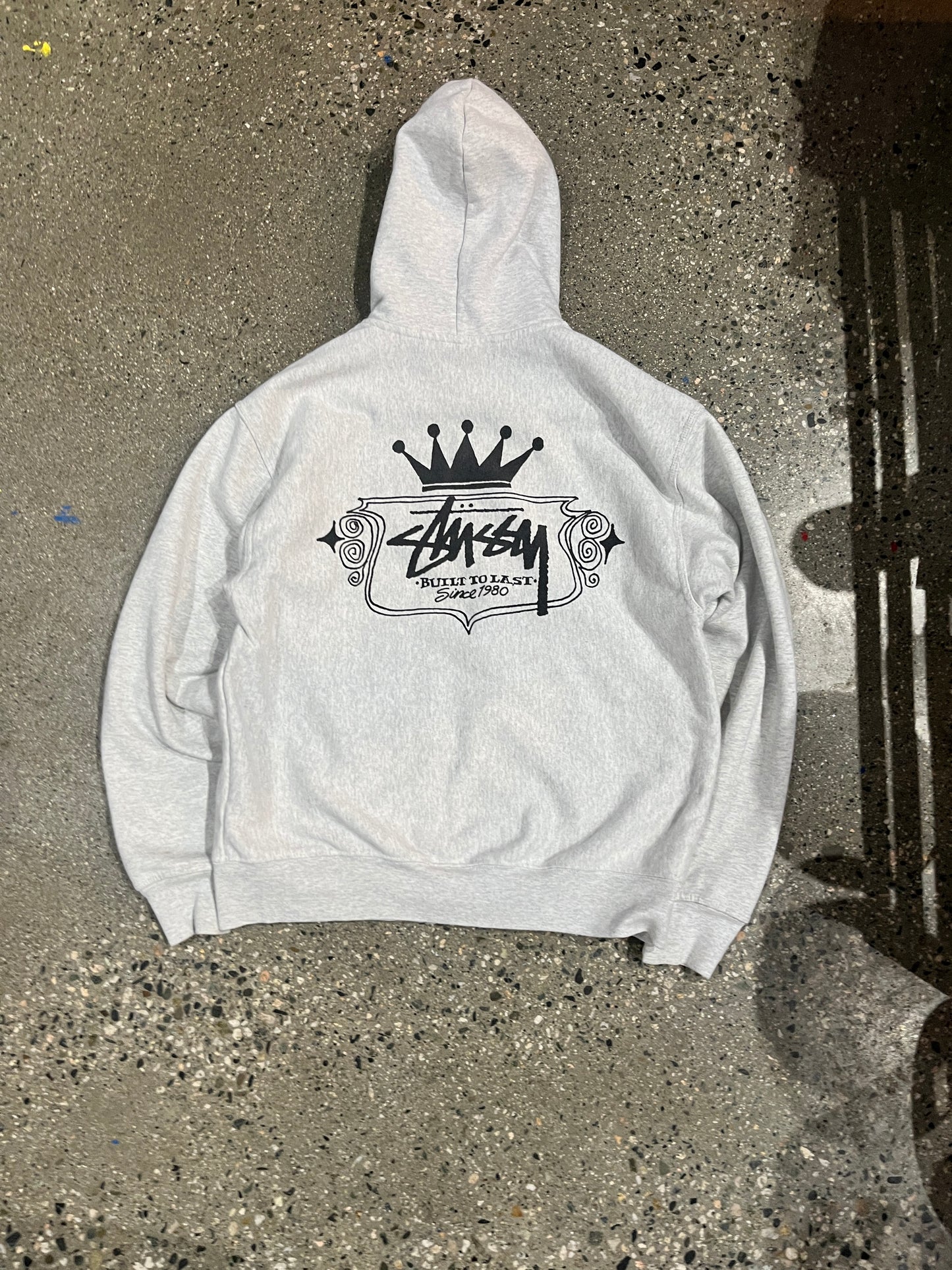 (M) Stussy Built to Last Zip Hoodie