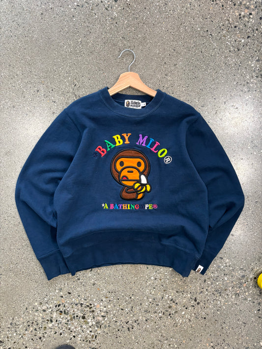 (M) Bape Baby Milo crewneck