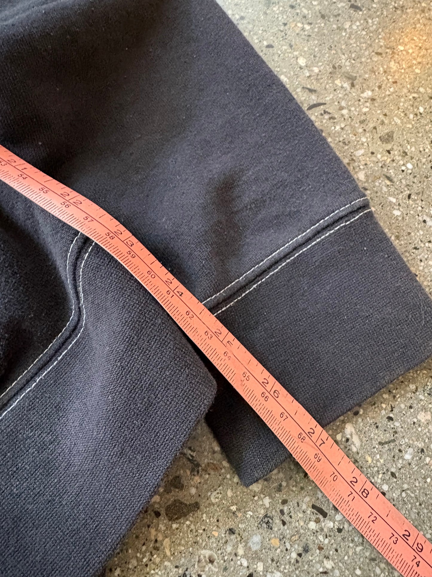 (S) Black True Religion Zip Hoodie