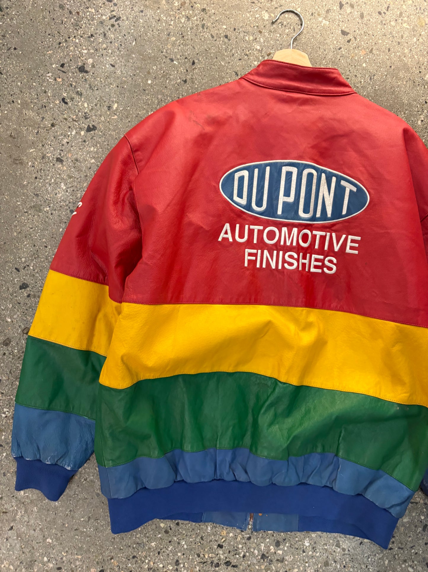 90s Leather DuPont Jacket