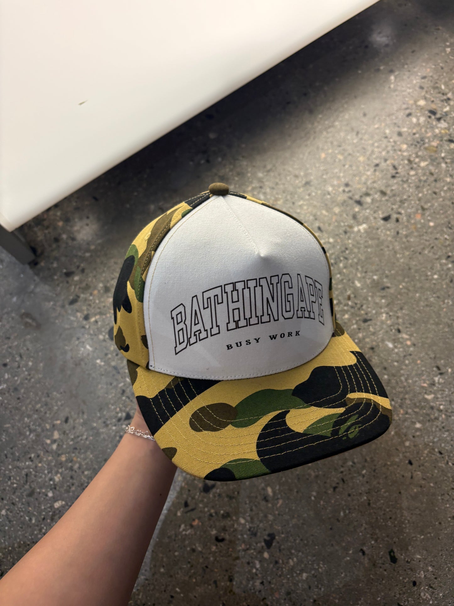 (OS) Bape 1st Camo Hat BNWT