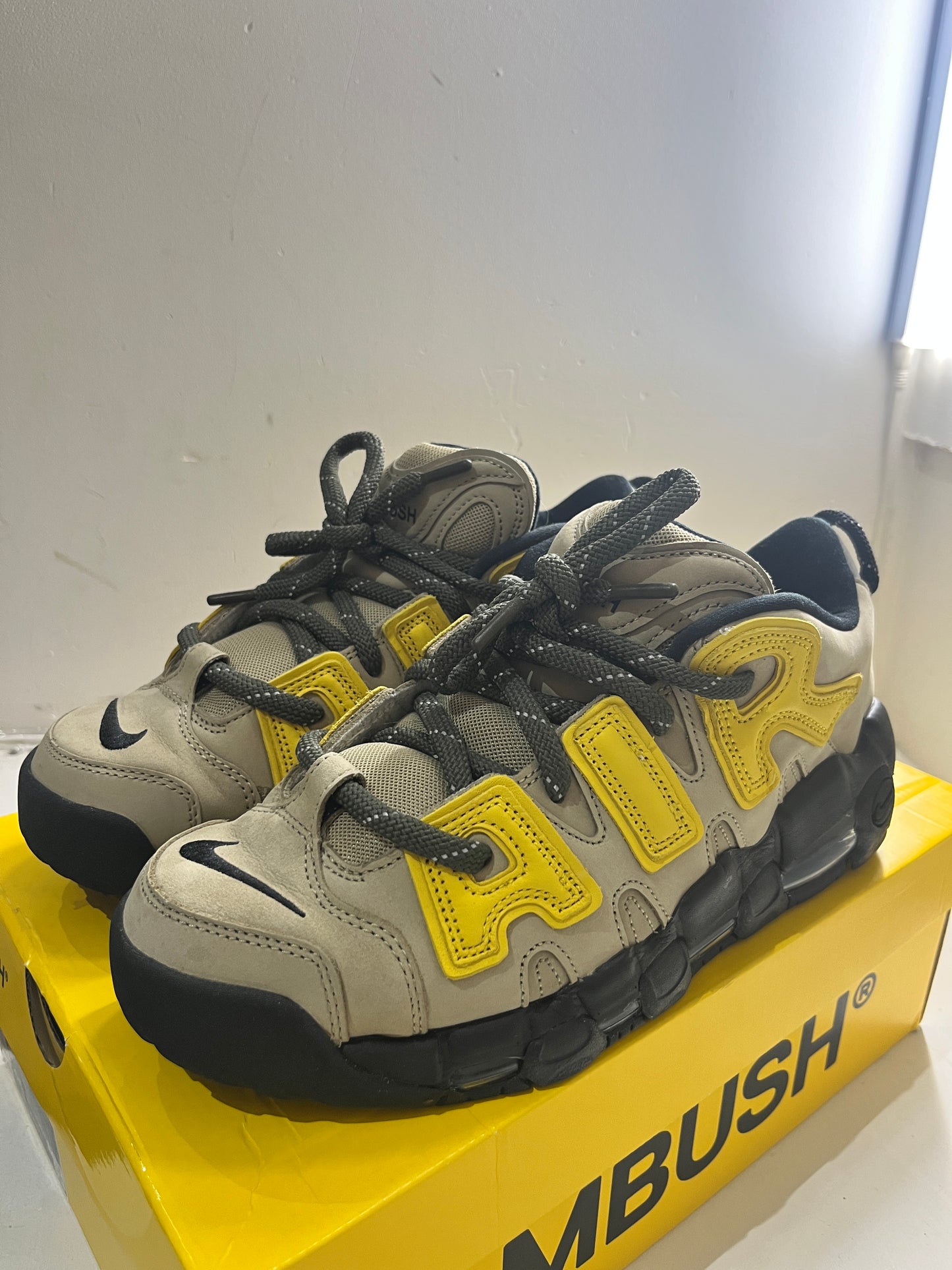 (Size 9US Men’s) Ambush Uptempo Vivid Sulfur