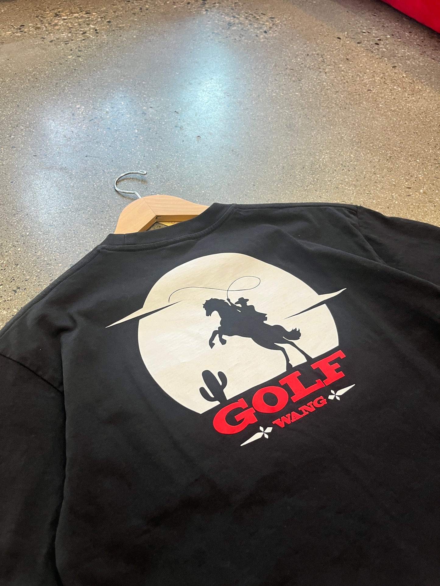 (M) Black Golf Wang Tee