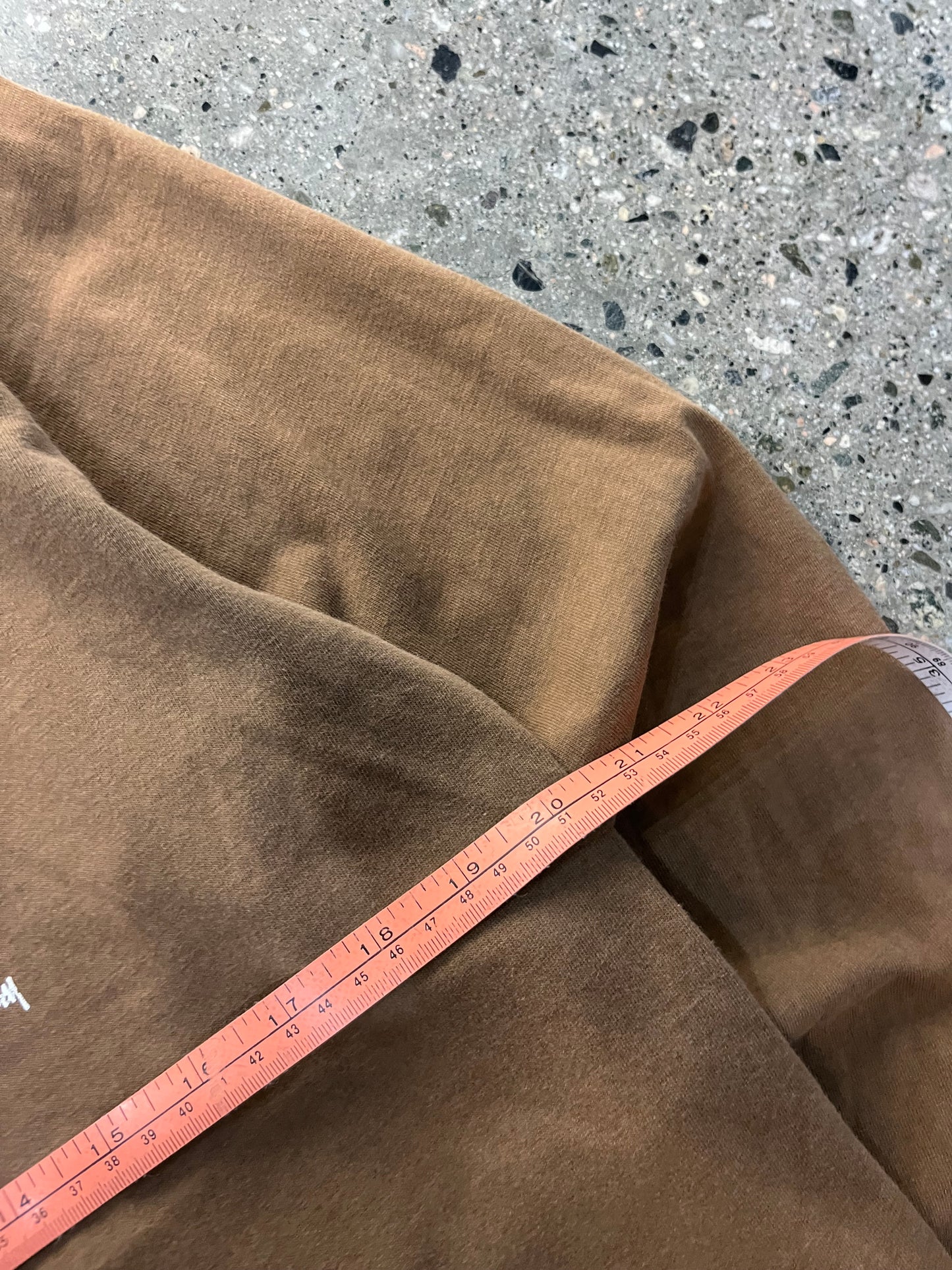 (m) Mid 2000s Stussy Revolution Brown LS