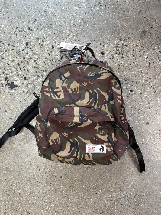 (OS) Aape* by Bathing Ape Camo Rucksack