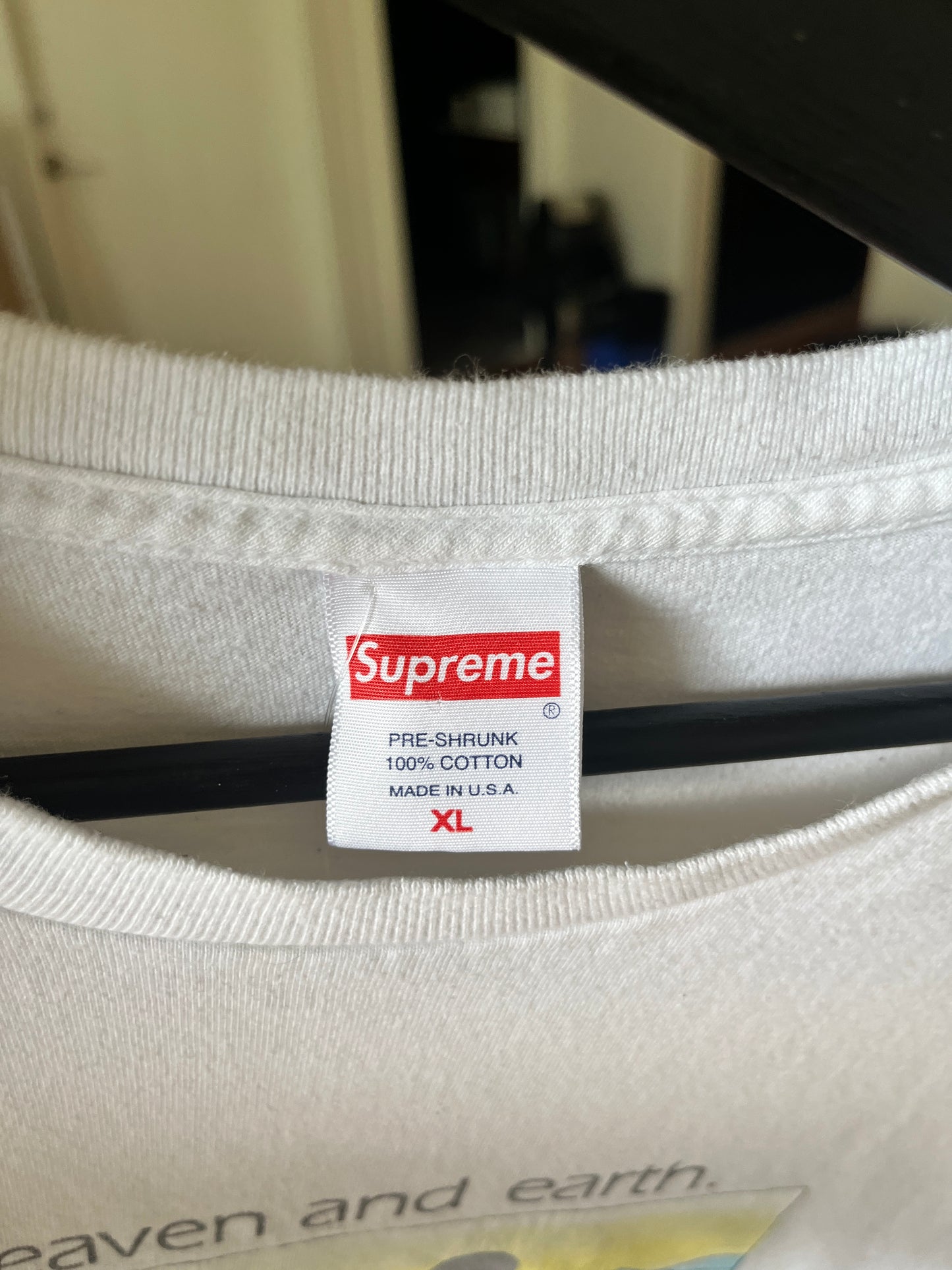(XL) Supreme Heaven and Earth Tee