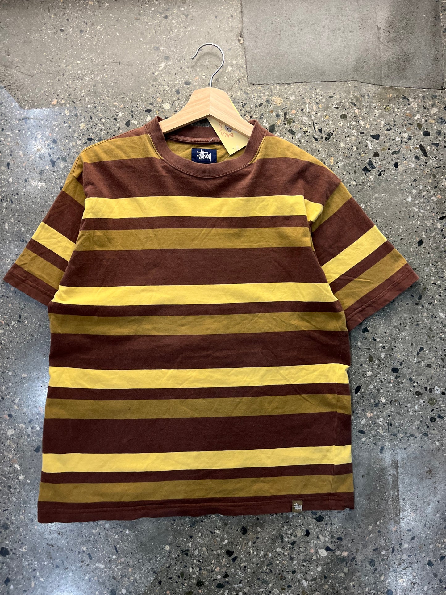 (M/L) 90s Stussy Stripe Tee