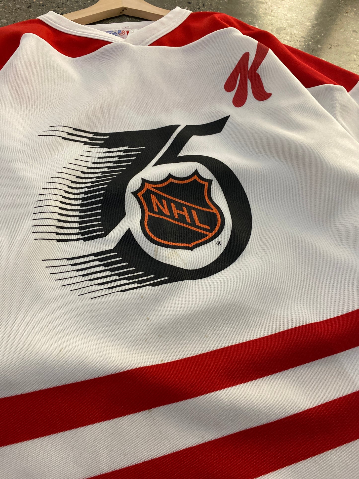 (L) NHL 75th Anniversary Kellogg's Long Sleeve Jersey