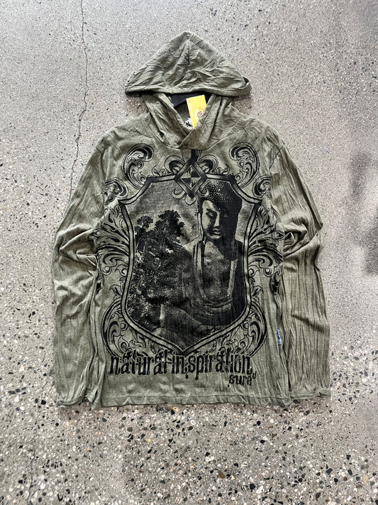 (M) SUTP Y2K Green Light Hoodie