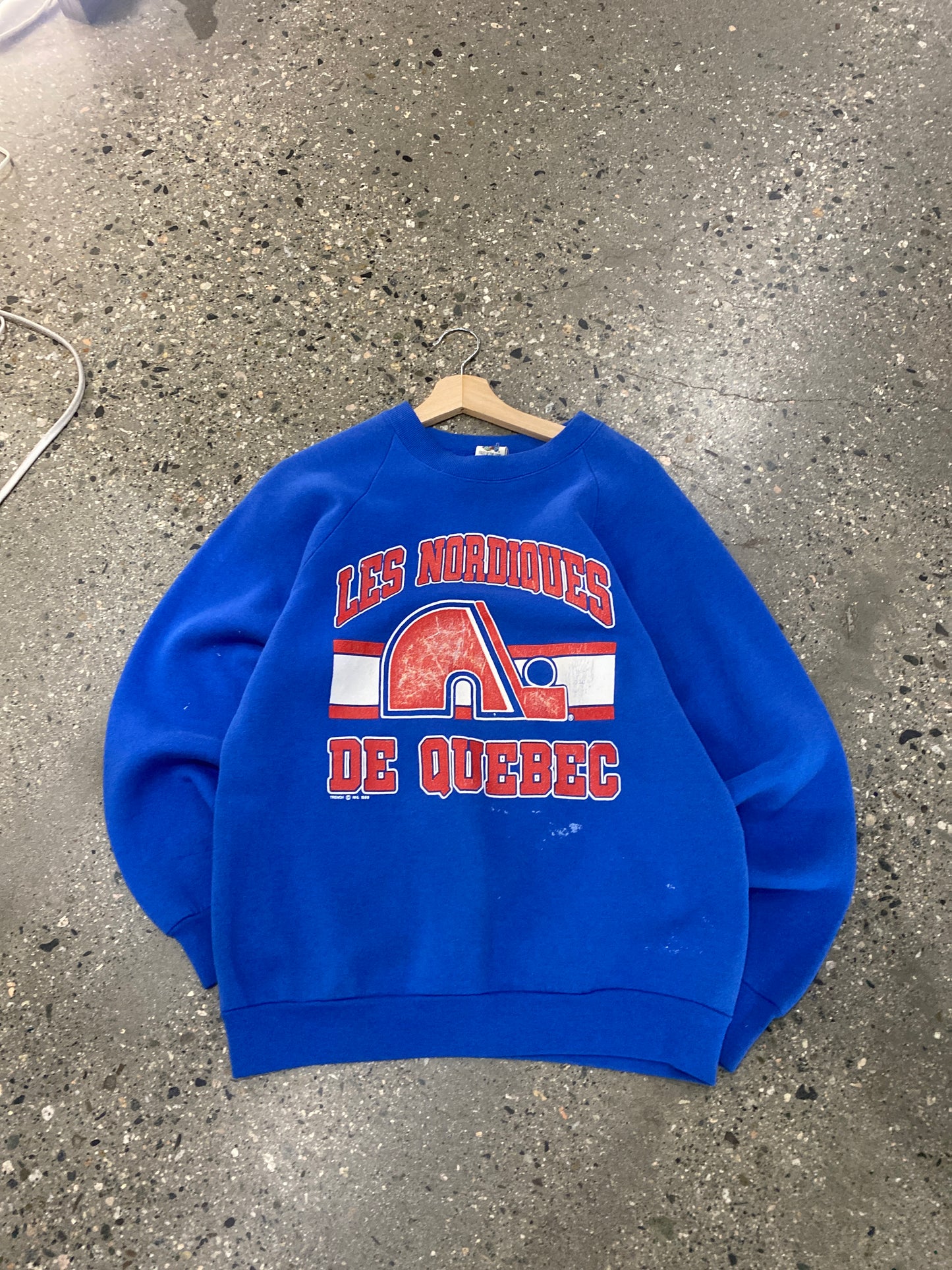 (M) 1989 Nordiques Crewneck